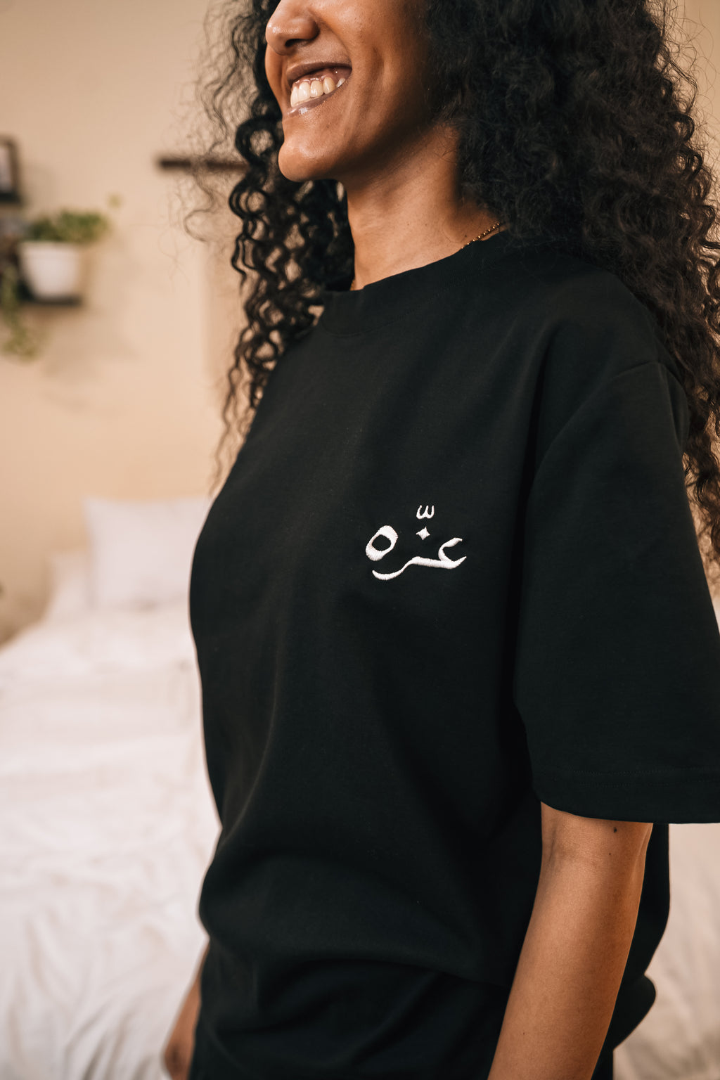 Ya Qamar Doren Unisex Tee - Black
